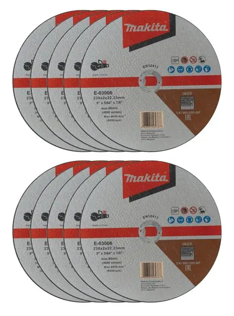 Brocas, discos de corte y desbaste